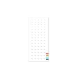 White Enamel Dots