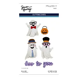 Boo Crew Etched Dies from the Spooktacular Collection