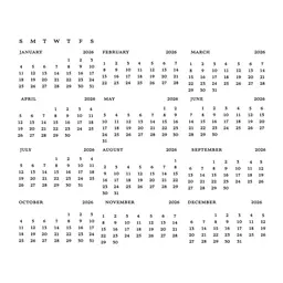 2026 DIY Calendar