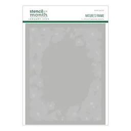 Nature's Frame - Stencil of the Month Jan 2025