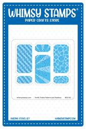 Terrific Tickets Shadows and Patterns Layering Stencil