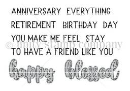 Blessed & Happy Everything