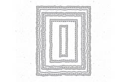 Deckle & Stitches Nesting Die Set