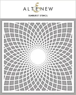 Sunburst Stencil
