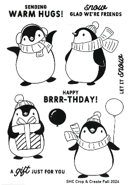 Penguins Stamp & Die Set