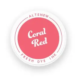 Coral Red Fresh Dye Ink