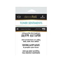 Deco Foil Toner Sentiments - Autumn Vibes