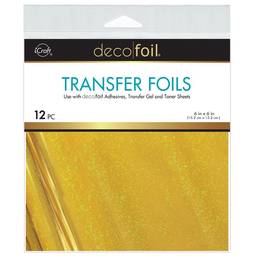 Deco Foil Transfer Foils - Gold Sparkle