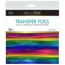 Deco Foil Transfer Foils - Prismatic Rainbow