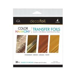 Deco Foil Color Harmony Transfer Foils - Shades of Brown