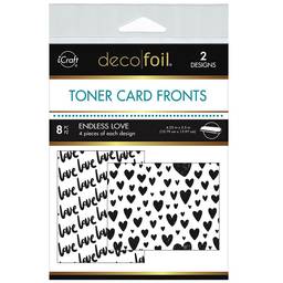 Deco Foil Toner Card Fronts - Endless Love
