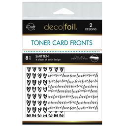 Deco Foil Toner Card Fronts - Smitten