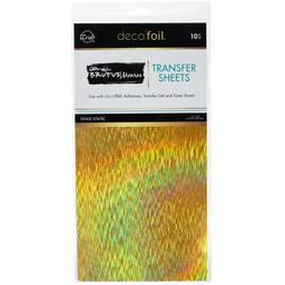 Deco Foil Transfer Foils - Gold Static