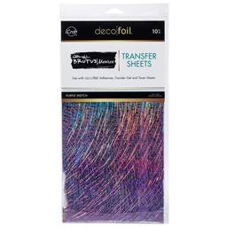 Deco Foil Transfer Foils - Purple Sketch