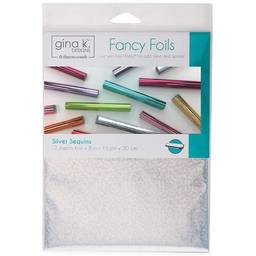 Fancy Foils - Silver Sequins