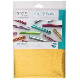 Fancy Foils - Gold Sequins