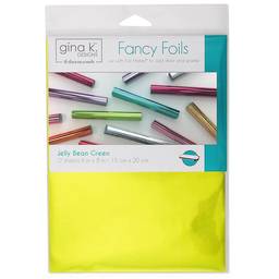 Fancy Foils - Jelly Bean Green