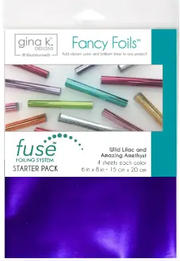 Fancy Foils - Wild Lilac and Amazing Amethyst Fuse Starter Pack