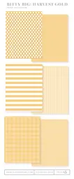 Bitty Big: Harvest Gold Color Collection (24 sheets)