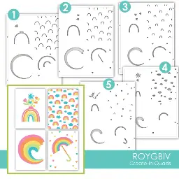 Create-in-Quads - ROYGBIV