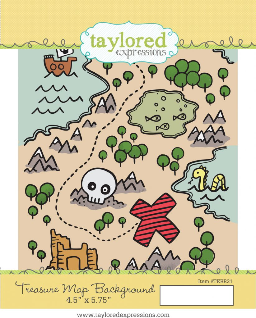 Treasure Map Background