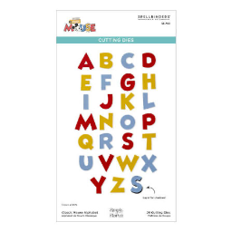 Classic Mouse Alphabet from the Say Cheese Mouse Collection