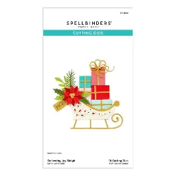 Delivering Joy Sleigh from the Handmade Holidays Collection