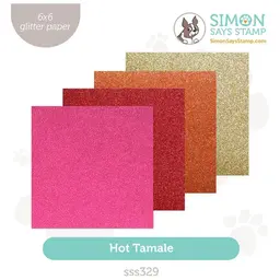 Hot Tamale 6x6 Glitter Pack