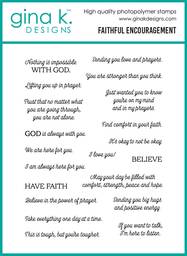 Faithful Encouragement