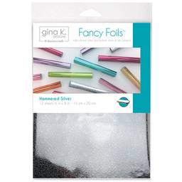 Fancy Foils - Hammered Silver
