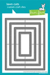 Large Stitched Rectangle Stackables
