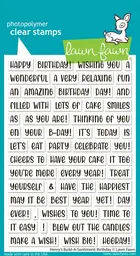 Henry's Build-A-Sentiment: Birthday