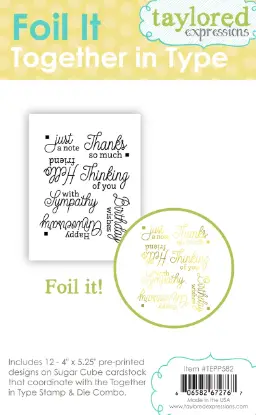 Foil It - Together in Type