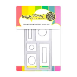 Postage Collage Mini Slimline Blocks