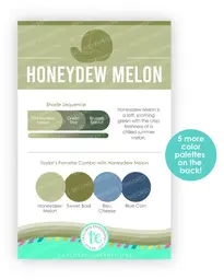 Palette Playbook - Honeydew Melon