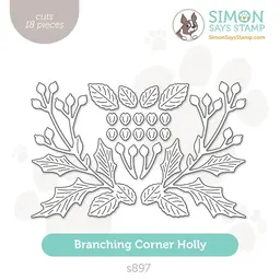 Branching Corner Holly