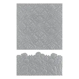 Luxe Backdrop And Border Emboss & Cut from the Mirrored Arch Collection