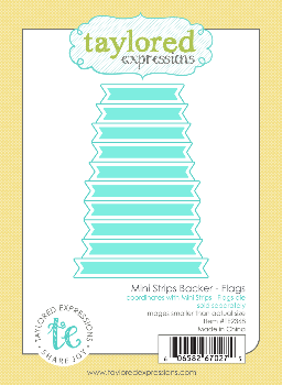 Mini Strips Backer - Flags