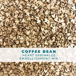 Coffee Bean Hearts Clay 