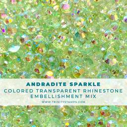 Andradite Sparkle Transparent Rhinestones