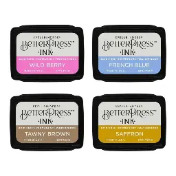 Nature Tones BetterPress Ink Mini Set - 4 Pack