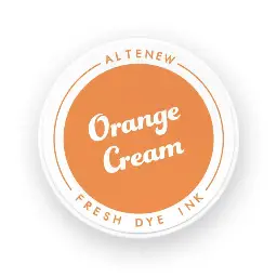 Orange Cream Fresh Dye Ink