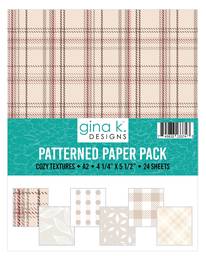 Cozy Textures Patterned Paper Pack