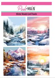 Winter Woods Card Panels