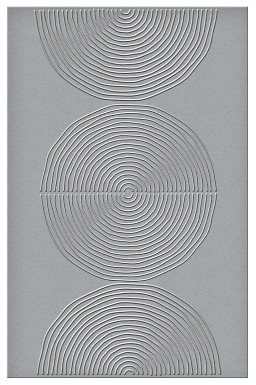 Lined Circles from Modern Botanicals Collection