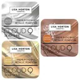 Cloud 9 Limited Edition Metallic Pigment Ink - 3 Pack