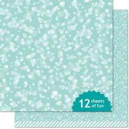 Ice Blue Bokeh (12x12)