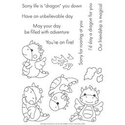 Dragon Fun Bundle with Stamp, Dies, & Stencil