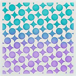Pinwheel 6x6 Stencil
