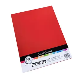 Rockin' Red Colored Cardstock